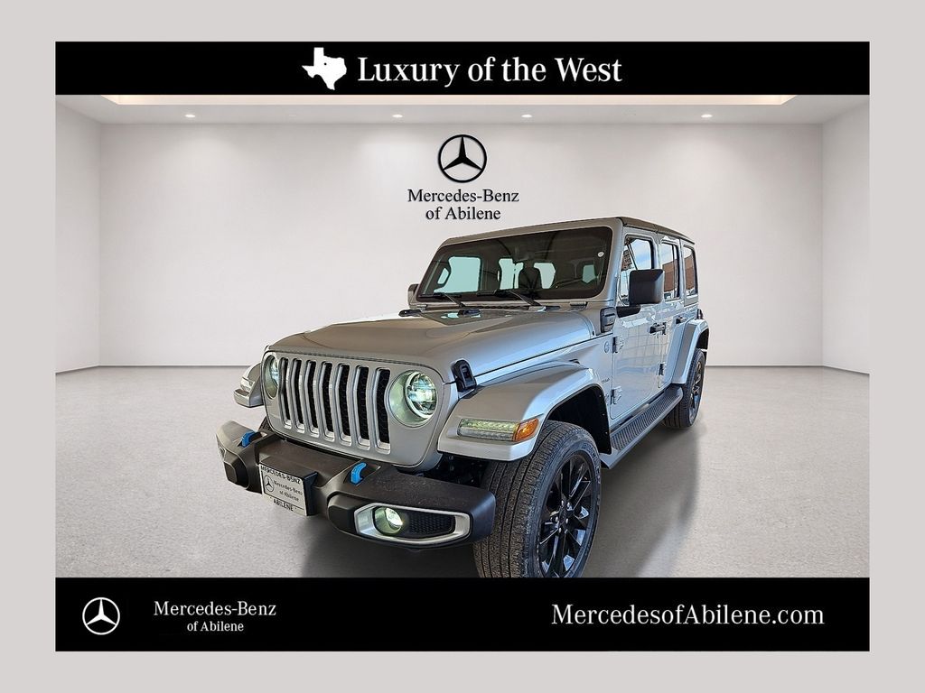 Silver Zynith Clearcoat 2023 Jeep Wrangler 4xe SUV / Crossover Four-Wheel Drive 8-Speed Automatic
