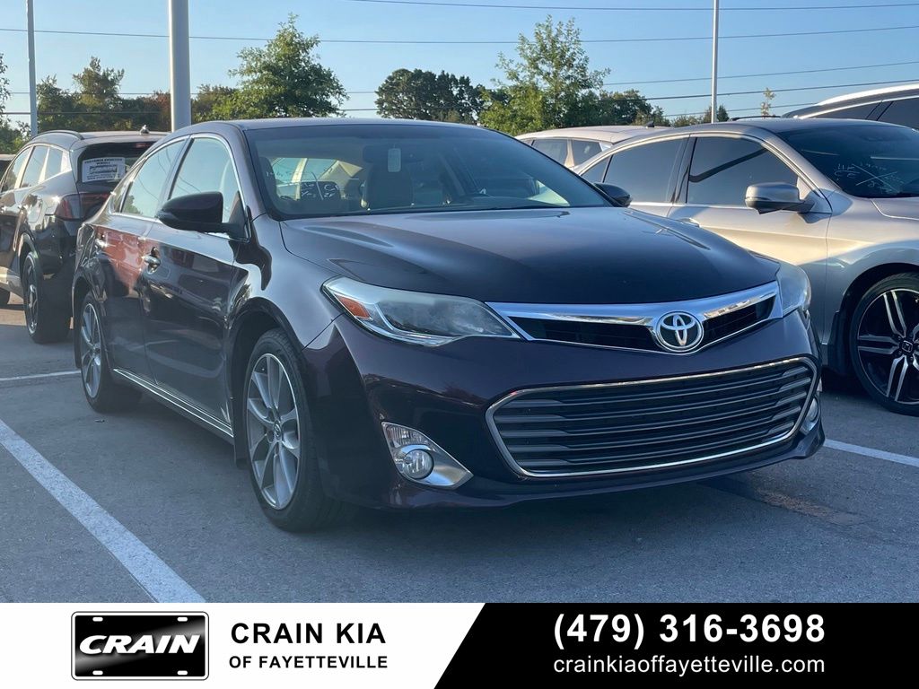 Red (Sizzling Crimson Mica) 2014 Toyota Avalon Sedan Front-Wheel Drive 6-Speed Automatic