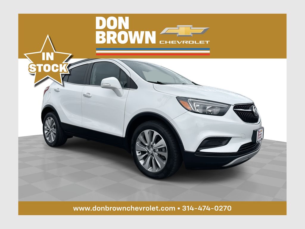 Summit White 2018 Buick Encore Preferred FWD SUV / Crossover Front-Wheel Drive 6-Speed Automatic Overdrive