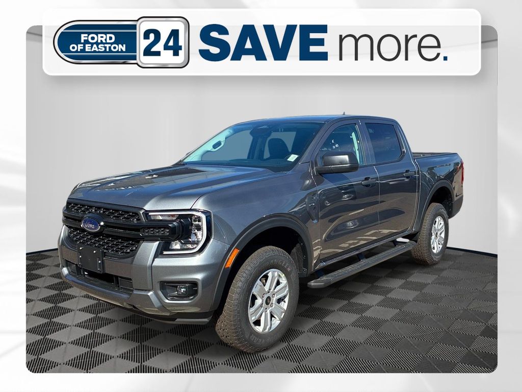 Gray Metallic 2026 Ford Ranger Pickup Truck Four-Wheel Drive Automatic