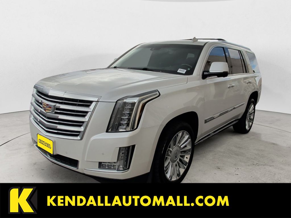 White 2016 Cadillac Escalade Platinum 4WD SUV / Crossover Four-Wheel Drive 8-Speed Automatic