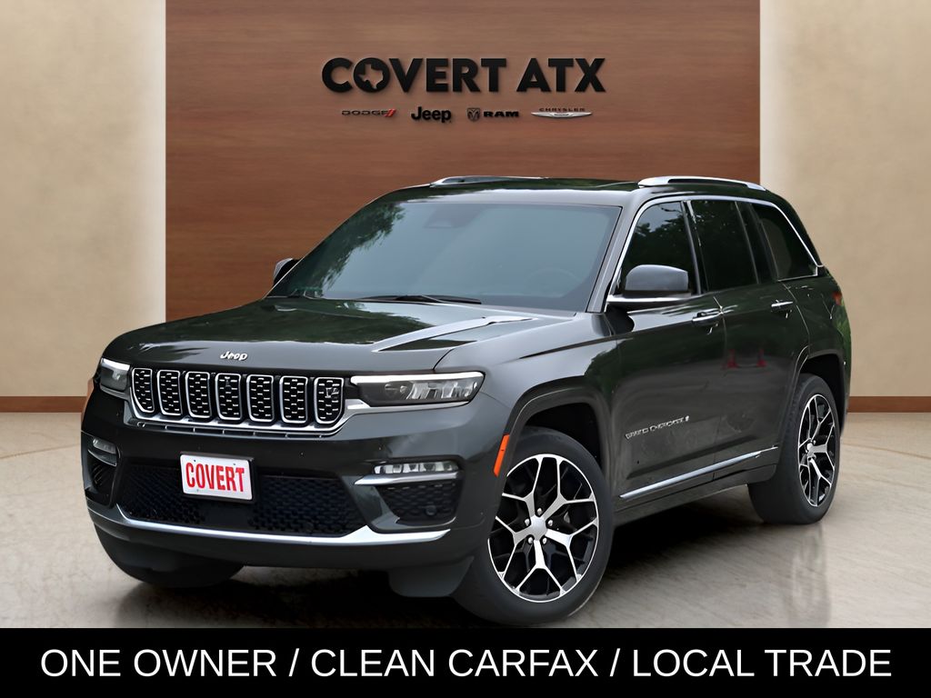 Pearlcoat 2023 Jeep Grand Cherokee SUV / Crossover Four-Wheel Drive 8-Speed Automatic