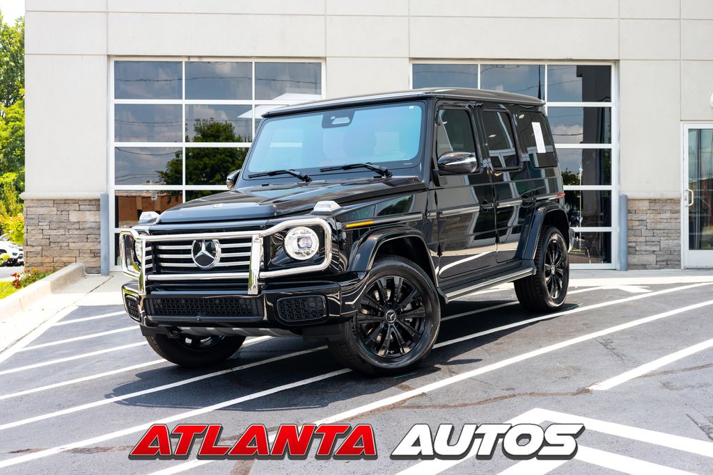 Black 2025 Mercedes-Benz G-Class SUV / Crossover All-Wheel Drive 9-Speed Automatic