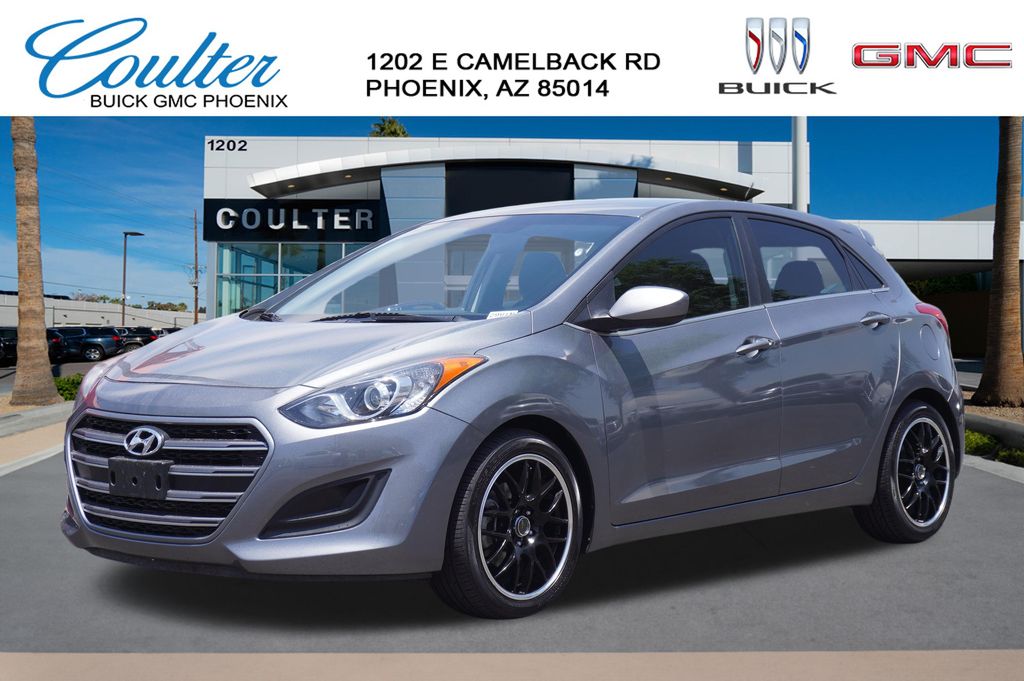 Galactic Gray 2016 Hyundai Elantra GT Hatchback Front-Wheel Drive 6-Speed Automatic