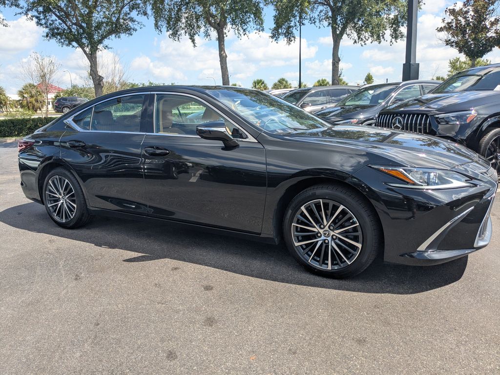 Black (Caviar) 2022 Lexus ES 350 FWD Sedan Front-Wheel Drive 8-Speed Automatic