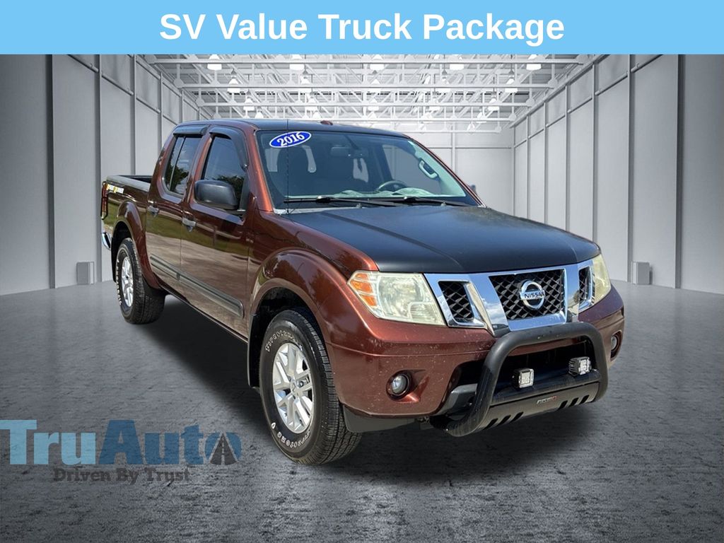 Red (Copper) 2016 Nissan Frontier Pickup Truck Four-Wheel Drive 5-Speed Automatic Overdrive