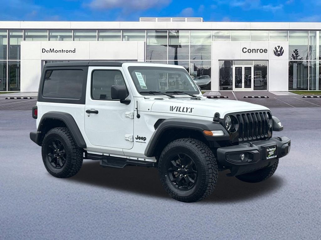 2022 Jeep Wrangler Willys White at Classic Elite Chevrolet Hwy 6