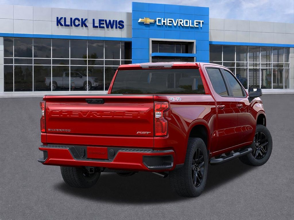 2026 Chevrolet Silverado 1500 RST Red at Klick Lewis Buick Chevrolet