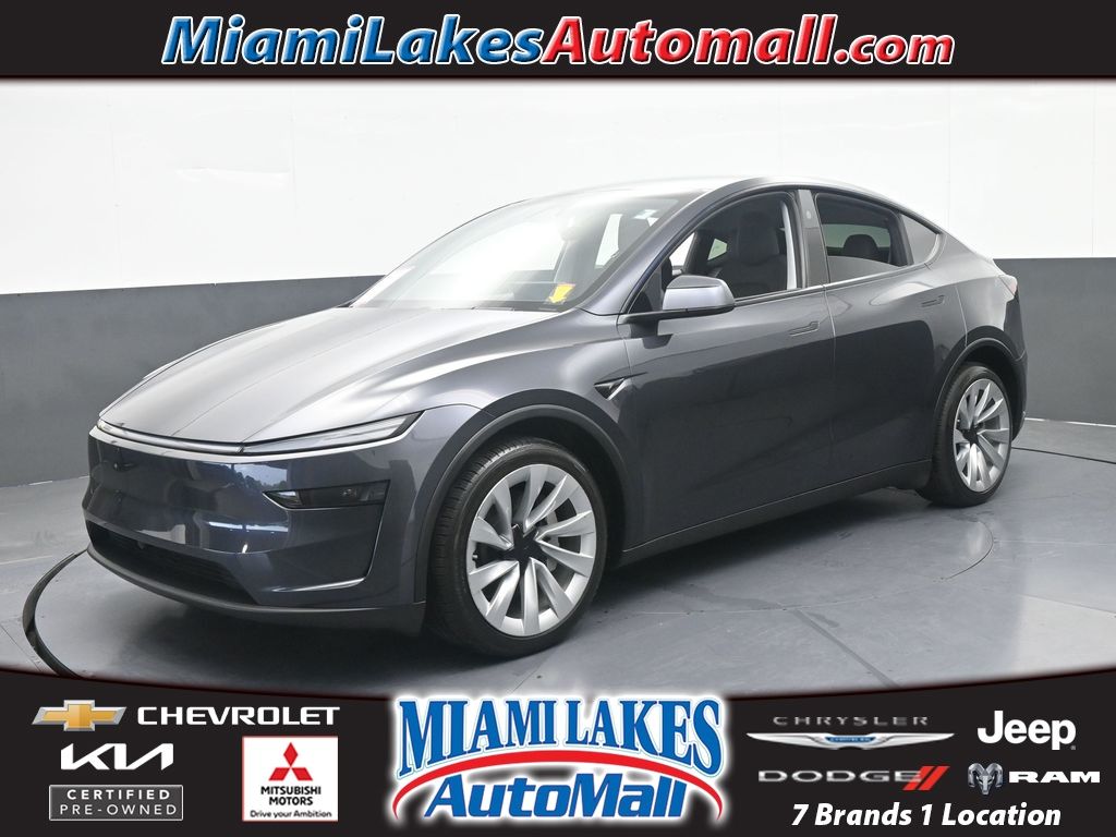 Gray 2026 Tesla Model Y SUV / Crossover Rear-Wheel Drive 1-Speed Automatic