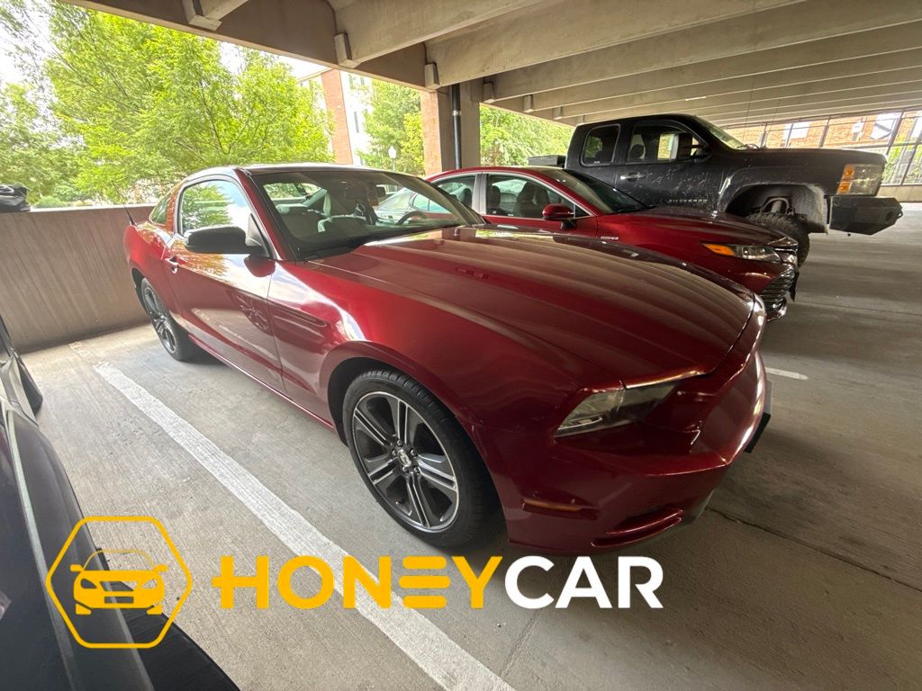 Ruby Red Metallic 2014 Ford Mustang Coupe Rear-Wheel Drive 6-Speed Manual