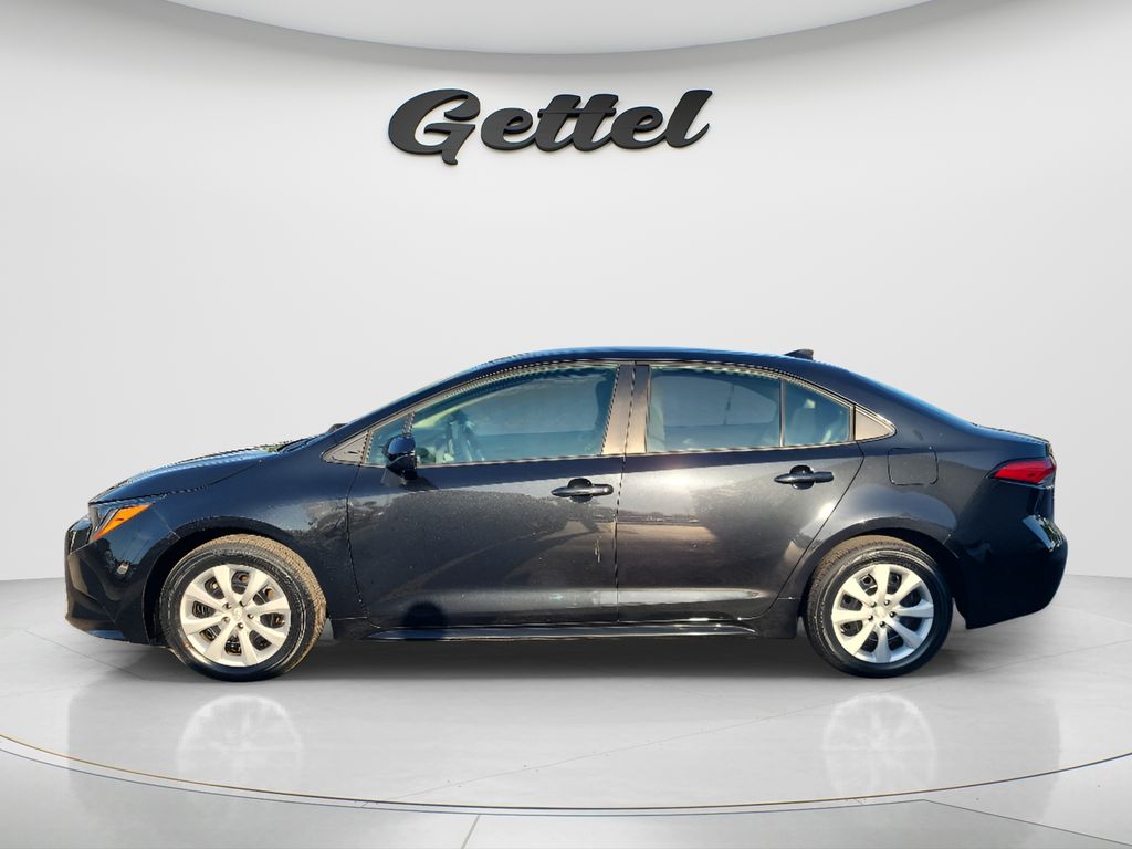 Certified Used 2022 Black Toyota LE image 8