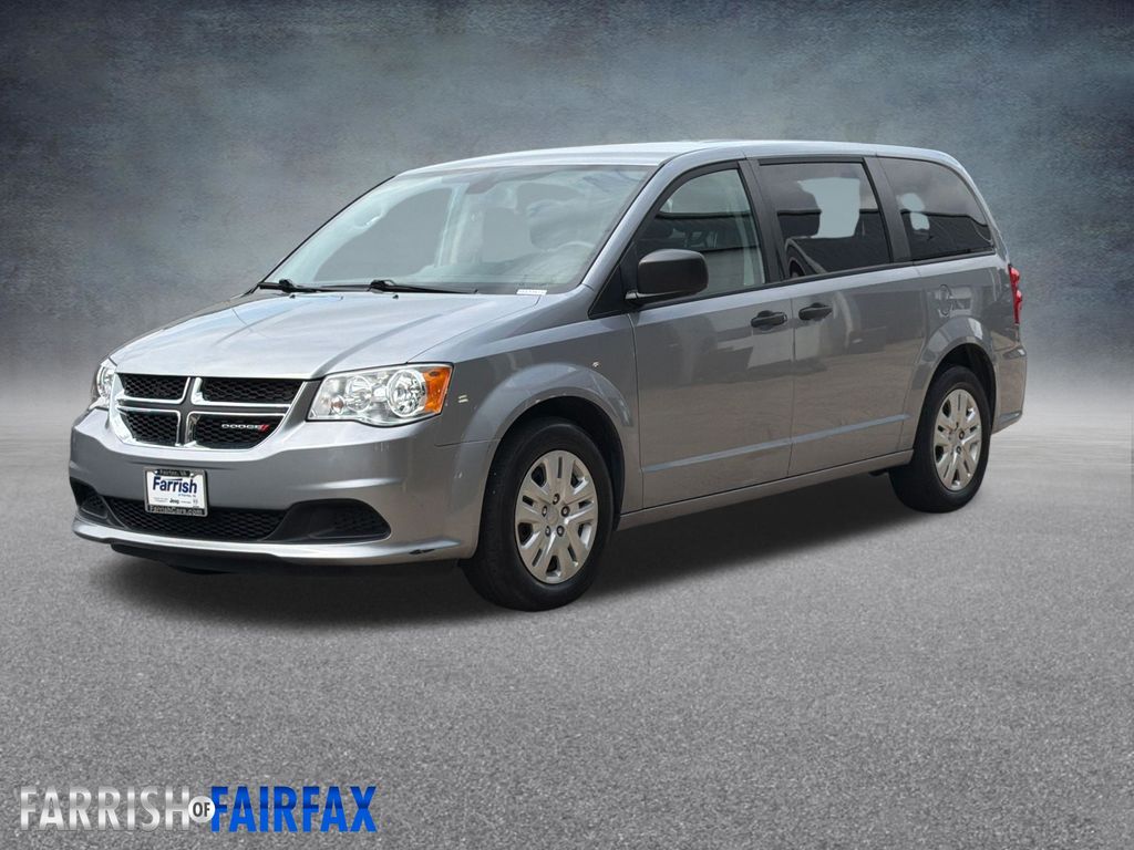 Billet Silver Metallic Clearcoat 2019 Dodge Grand Caravan Minivan Front-Wheel Drive 6-Speed Automatic