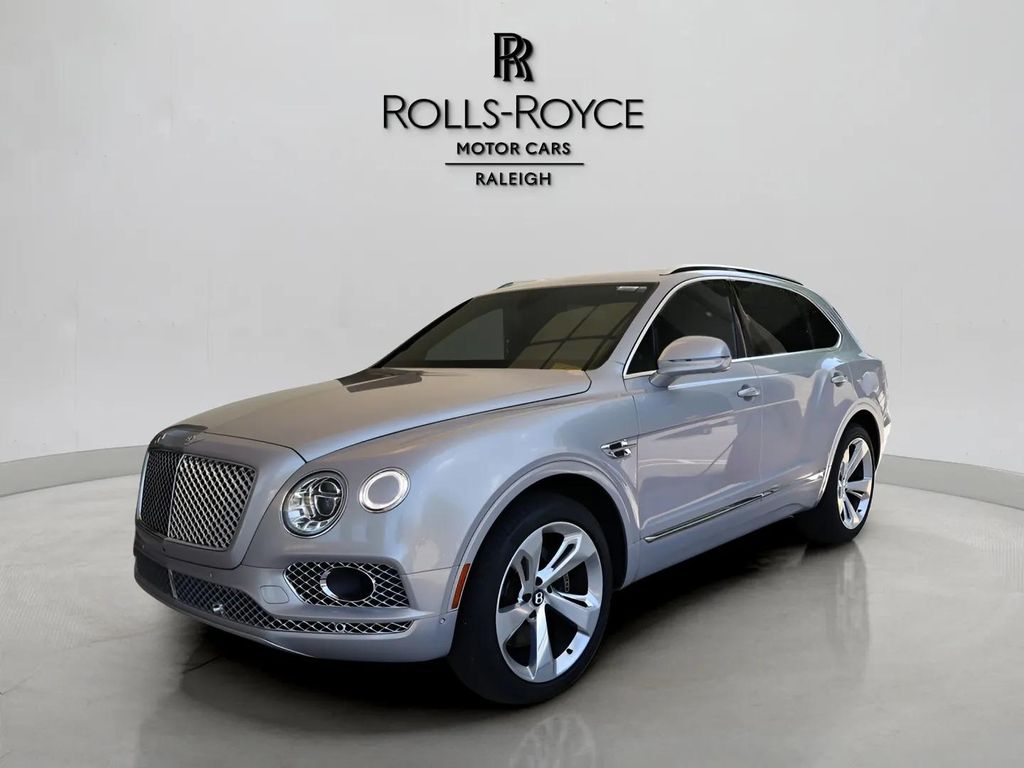 Silver 2017 Bentley Bentayga SUV / Crossover All-Wheel Drive 8-Speed Automatic
