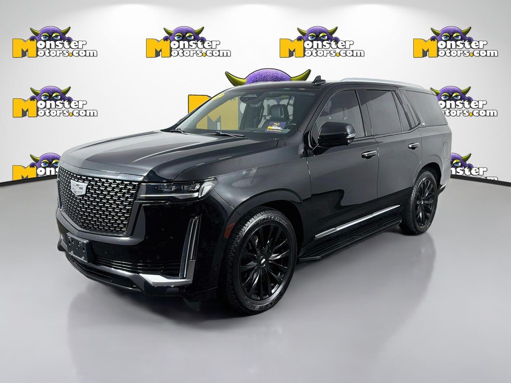 Black 2022 Cadillac Escalade SUV / Crossover Four-Wheel Drive Automatic