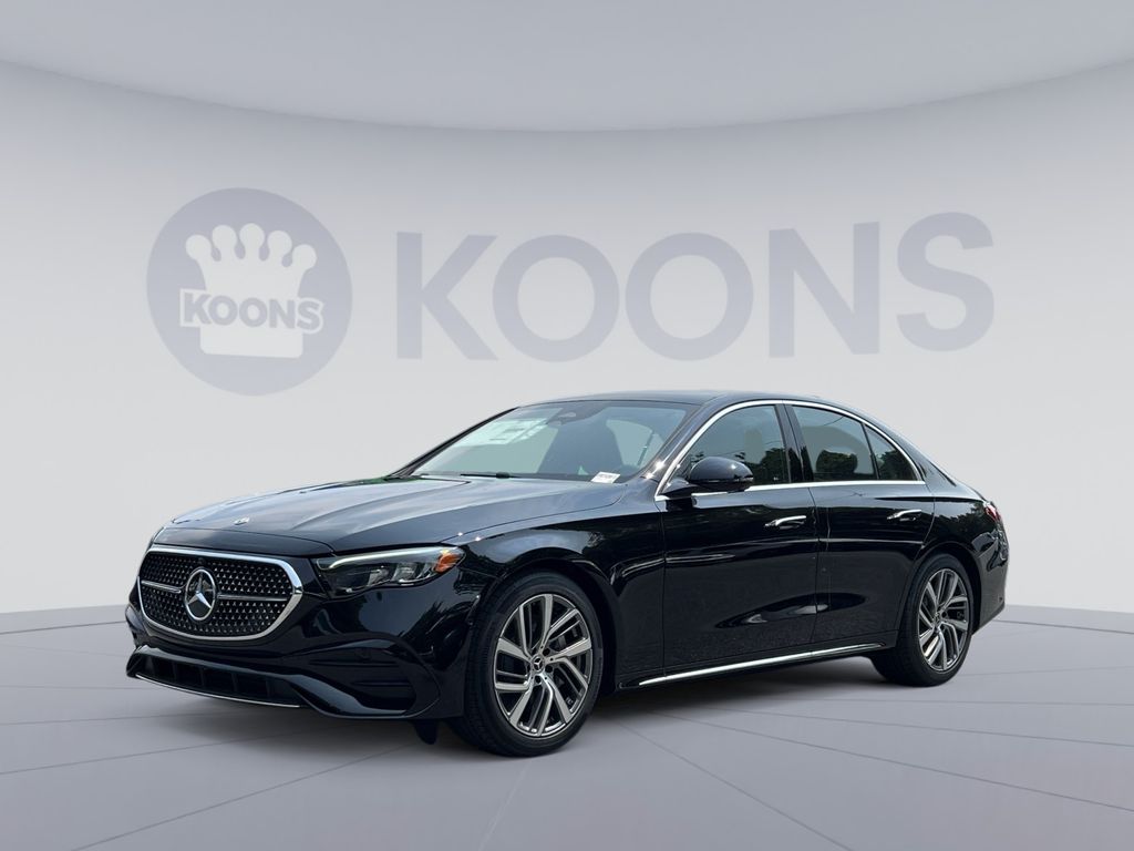 Black 2026 Mercedes-Benz E-Class Sedan All-Wheel Drive 9-Speed Automatic