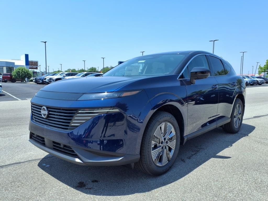 Deep Ocean Blue Pearl/Super Black 2025 Nissan Murano SUV / Crossover All-Wheel Drive 9-Speed Automatic