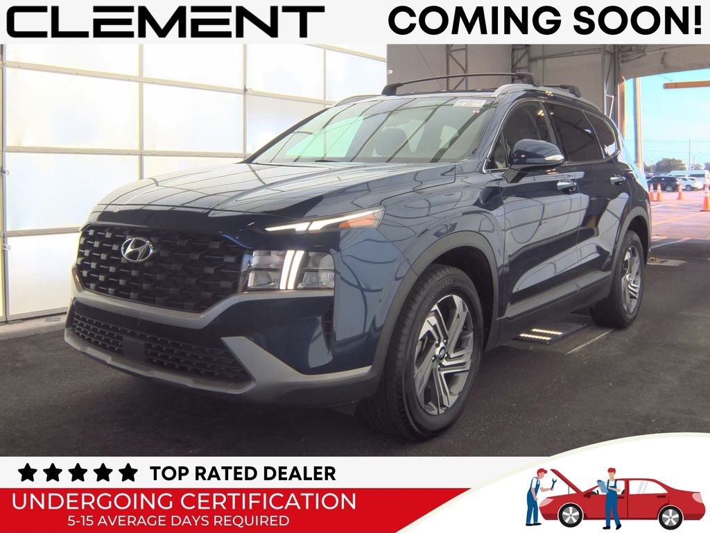 Stormy Blue 2023 Hyundai Santa Fe SUV / Crossover Front-Wheel Drive 8-Speed Automatic