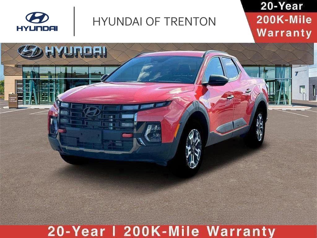 Canyon Red 2025 Hyundai Santa Cruz XRT Crew Cab AWD Pickup Truck All-Wheel Drive Automatic