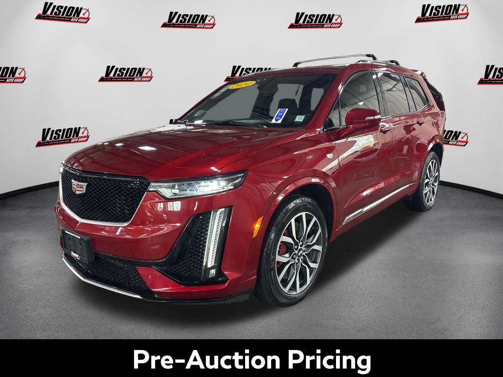 Radiant Red Tintcoat 2024 Cadillac XT6 SUV / Crossover Four-Wheel Drive 9-Speed Automatic