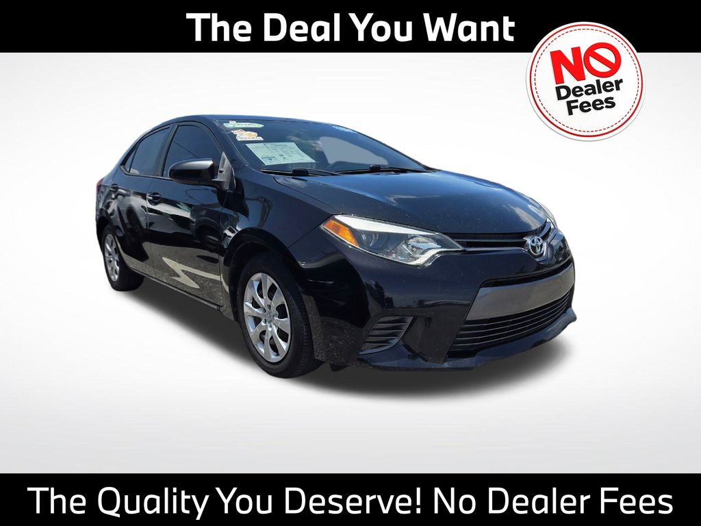 Black Sand Pearl 2016 Toyota Corolla Sedan Front-Wheel Drive Continuously Variable Transmission