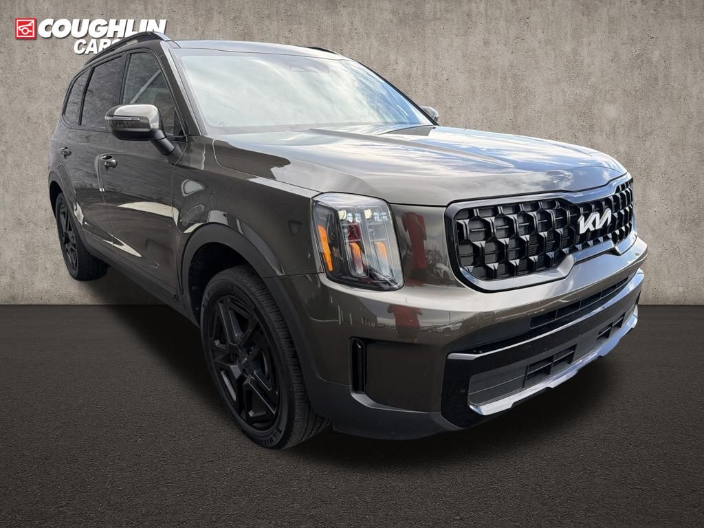 Dark Moss 2024 Kia Telluride SUV / Crossover All-Wheel Drive 8-Speed Automatic