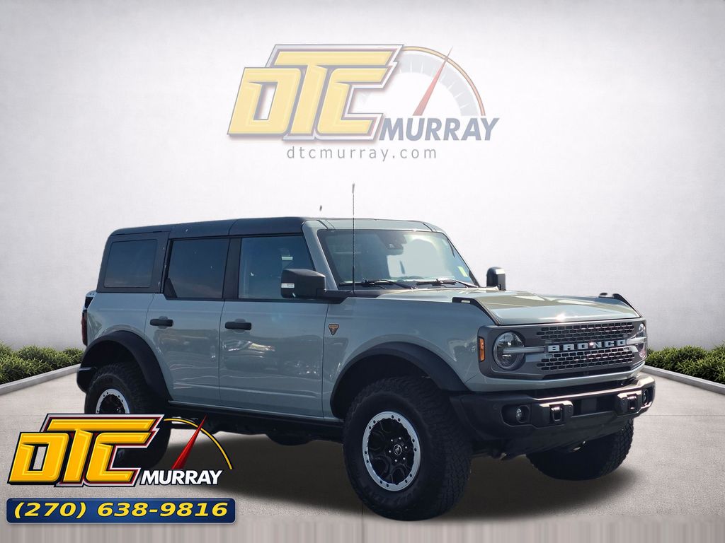 Cactus Gray 2023 Ford Bronco SUV / Crossover Four-Wheel Drive Automatic
