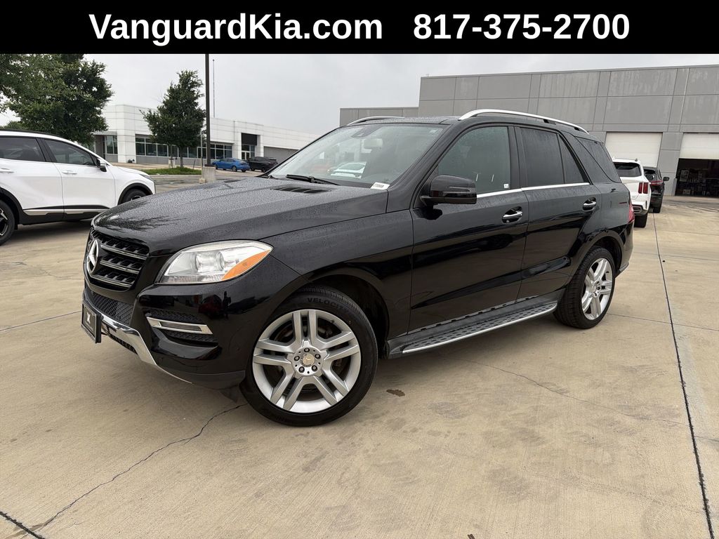 Black 2015 Mercedes-Benz M-Class ML 350 SUV / Crossover Rear-Wheel Drive 7-Speed Automatic