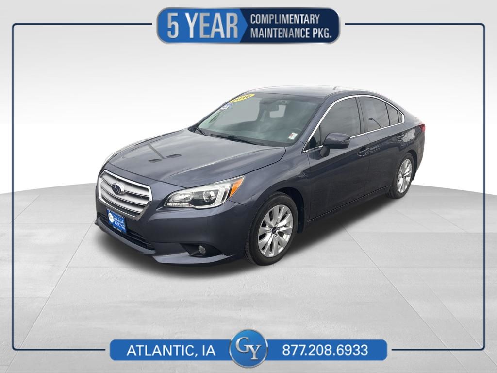 Carbide Gray Metallic 2016 Subaru Legacy 2.5i Premium AWD Sedan All-Wheel Drive Continuously Variable Transmission