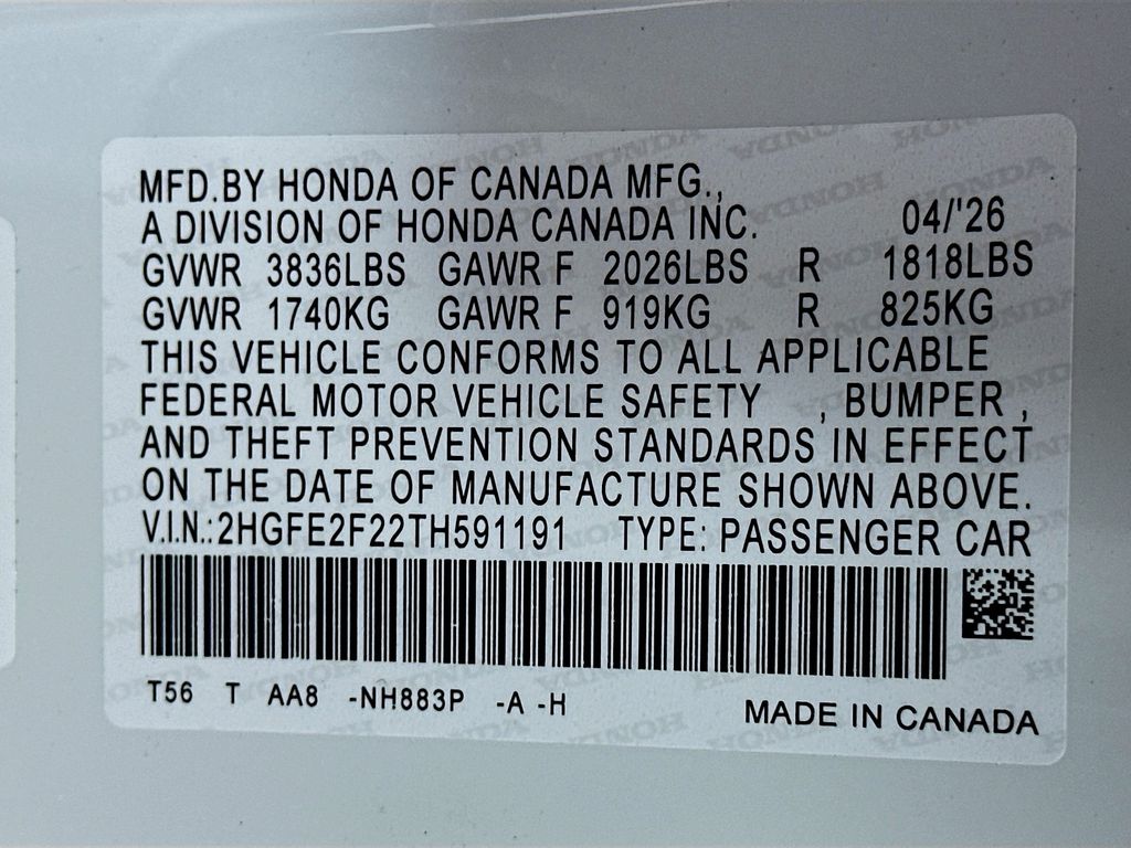 Thumbnail: 2026 Honda Civic - 22