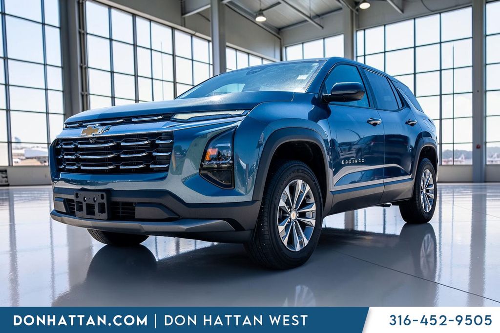 Lakeshore Blue Metallic 2025 Chevrolet Equinox SUV / Crossover Front-Wheel Drive Continuously Variable Transmission