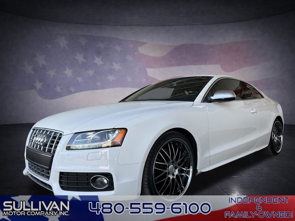White 2011 Audi S5 Coupe All-Wheel Drive 6-Speed Automatic