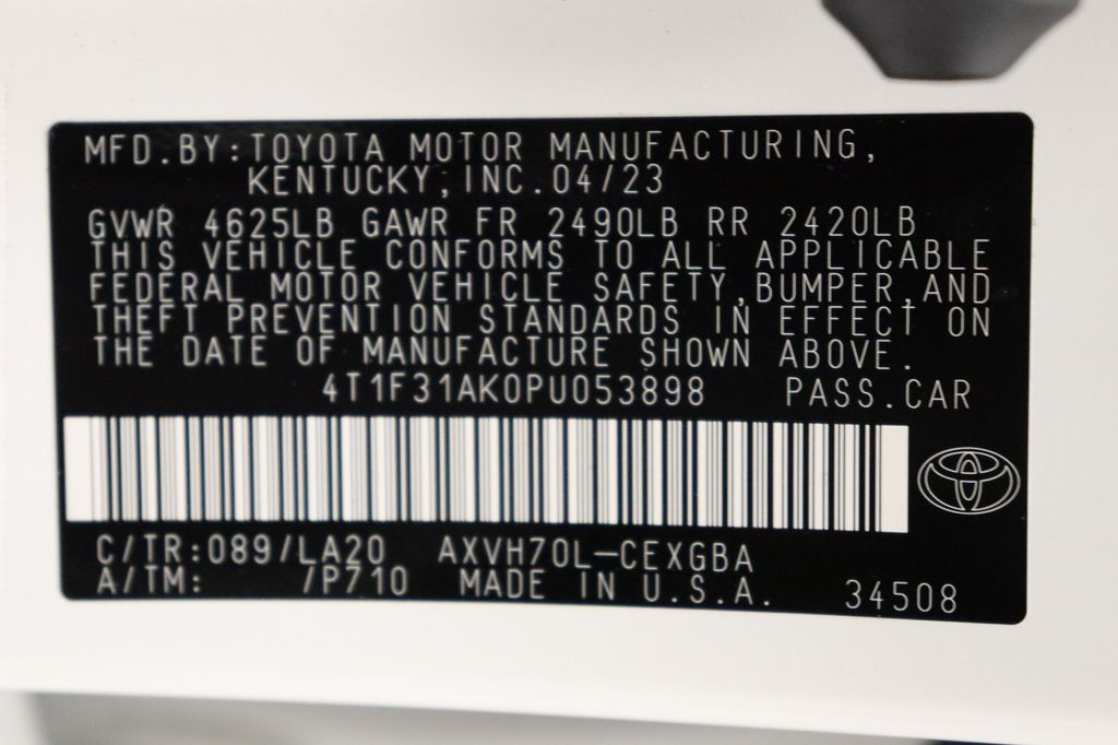 2023 Toyota Camry XLE 17