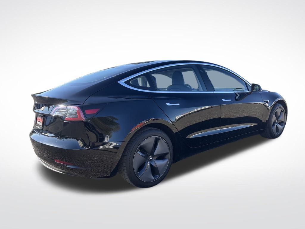 2018 Black Tesla Model 3 Long Range RWD Sedan