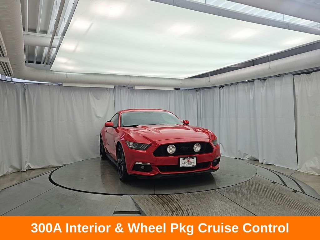 Race Red 2017 Ford Mustang Coupe Rear-Wheel Drive 6-Speed Manual