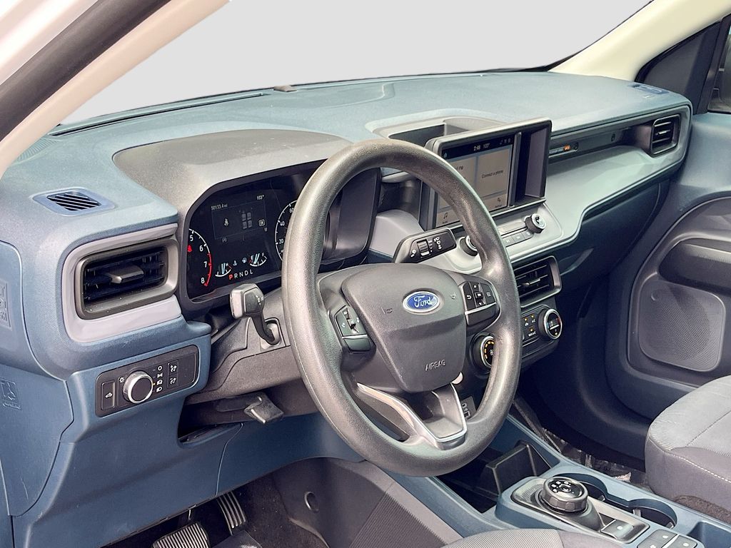 2022 Ford Maverick XL White at DeMontrond Ford