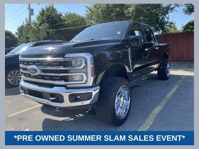 Agate Black Metallic 2024 Ford F-250 Super Duty Pickup Truck Four-Wheel Drive Automatic