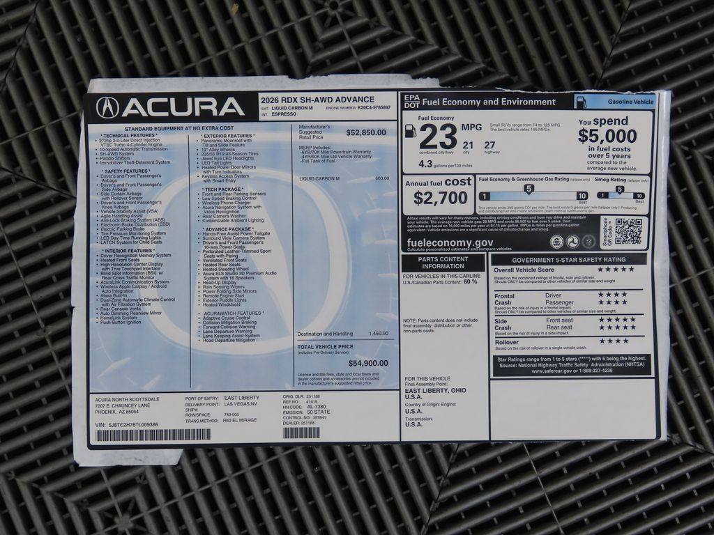 Thumbnail: 2026 Acura RDX - 9