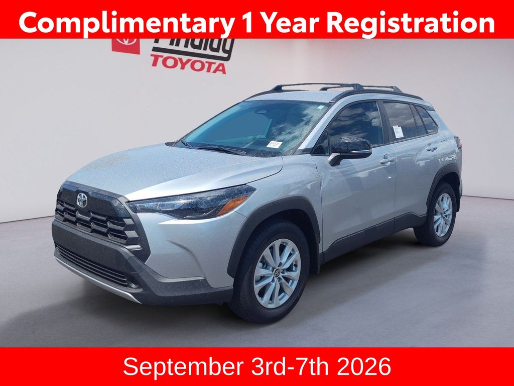 Silver 2026 Toyota Corolla Cross SUV / Crossover Front-Wheel Drive Continuously Variable Transmission