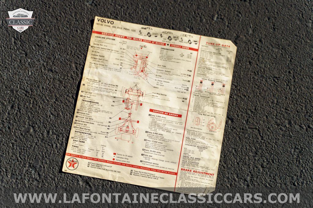 1958 Volvo 2dr Sedan 244
