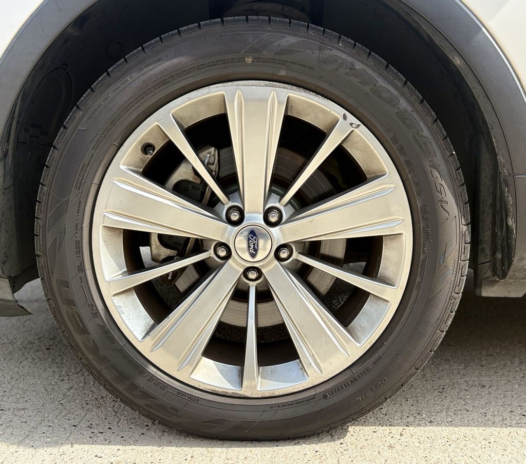 2018 Ford Explorer Limited White at Cook Ford