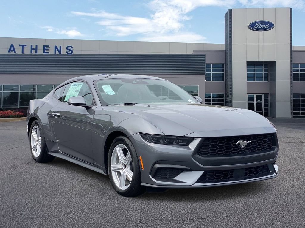 Carbonized Gray Metallic 2026 Ford Mustang EcoBoost Premium Fastback RWD Coupe Rear-Wheel Drive Automatic