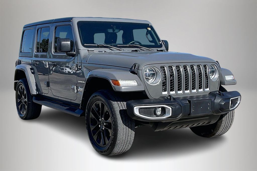 Used 2021 Jeep Wrangler Unlimited Sahara 4xe 4D Sport Utility