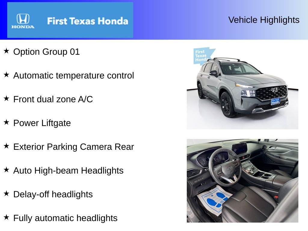 Used Car 2023 Hyundai Santa Fe  Xrt For Sale Under $25,000 In Austin, Texas