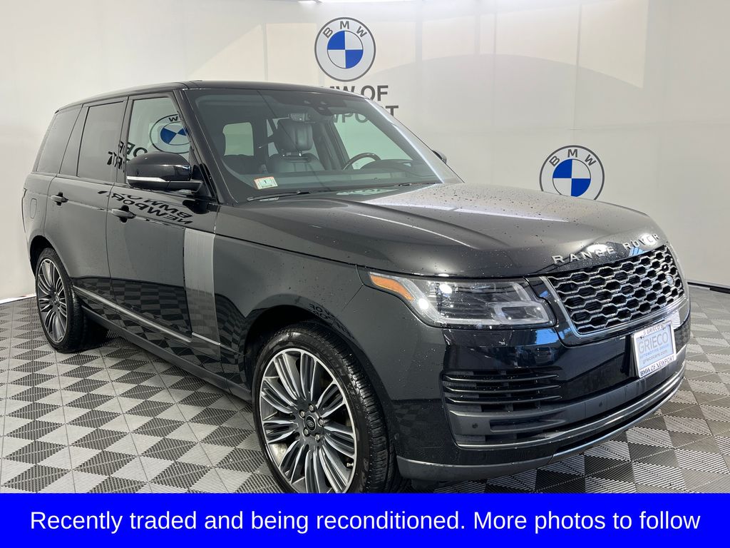Santorini Black Metallic 2021 Land Rover Range Rover SUV / Crossover All-Wheel Drive 8-Speed Automatic