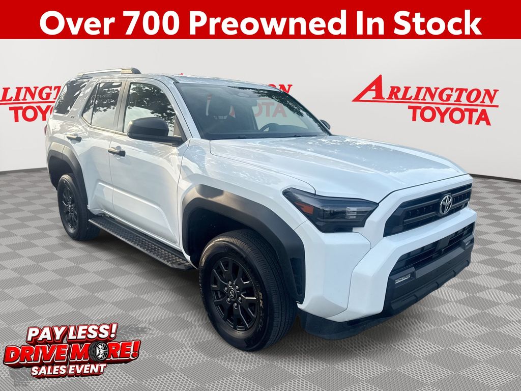 Ice Cap 2025 Toyota 4Runner SUV / Crossover Four-Wheel Drive 8-Speed Automatic
