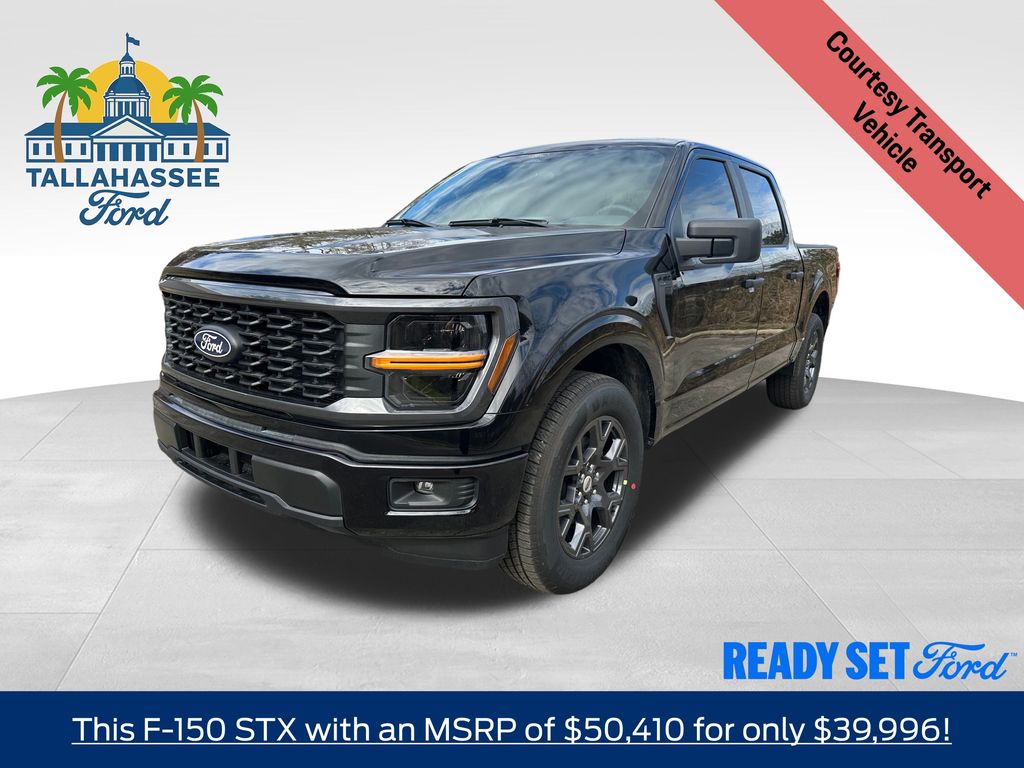 Agate Black Metallic 2026 Ford F-150 STX 4dr SuperCrew RWD Pickup Truck 4X2 Automatic