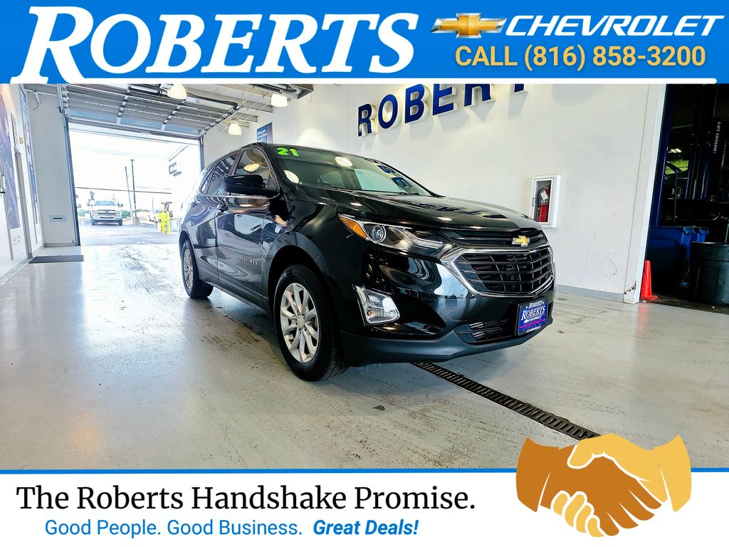 Mosaic Black Metallic 2021 Chevrolet Equinox SUV / Crossover Four-Wheel Drive 6-Speed Automatic Overdrive