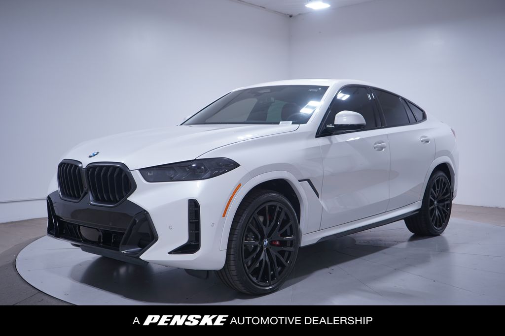 Mineral White Metallic 2026 BMW X6 xDrive40i SUV / Crossover All-Wheel Drive 8-Speed Automatic
