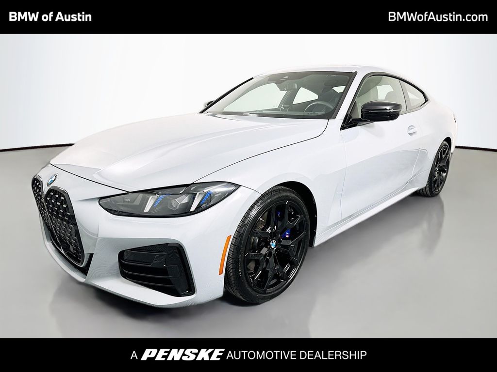 Gray Metallic 2025 BMW 4 Series Coupe Rear-Wheel Drive 8-Speed Automatic