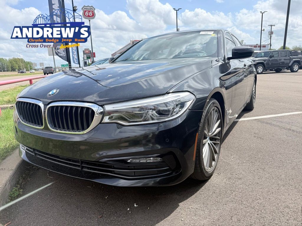 Black Sapphire Metallic 2017 BMW 5 Series 540i Sedan RWD Sedan Rear-Wheel Drive 8-Speed Automatic